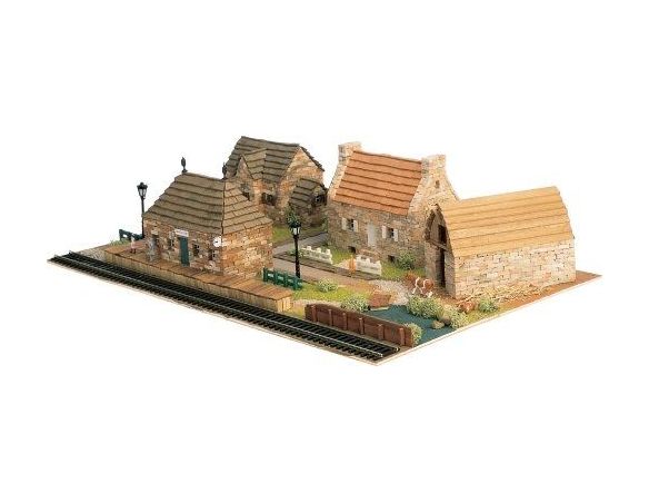 Domus Kits 40205 DIHORAMA 2 Modello in Ceramica e Legno 1:87 Kit Modellino