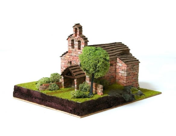 Domus Kits 40502 ROMANICA 25 Sta. Maria de Cardet 1:87 Kit Modellino