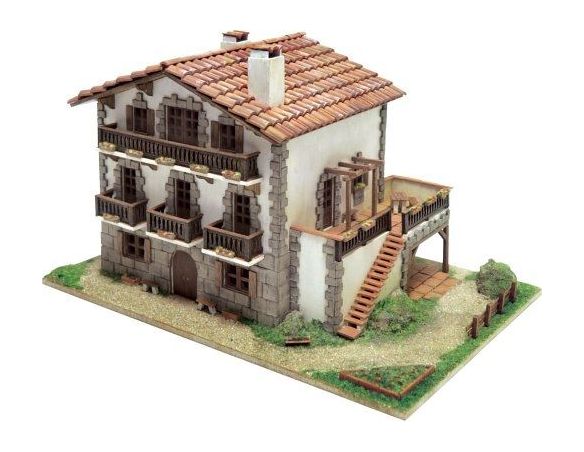 Domus Kits 40956 RONCAL CASALE NAVARRO 3 PIANI 1:60 Kit Modellino