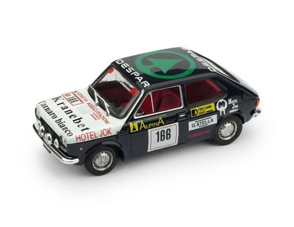 Brumm BM0552 FIAT 127 N.166 RALLY SAN MARTINO DI CASTROZZA CANEVA 1:43 Modellino
