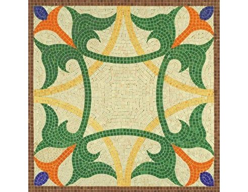 Aedes Ars AS5510 Mosaico Geometrico Floreale 30x30 cm PCS 4500 Kit Modellino