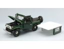 Motormax MTM79323GN TOYOTA FJ40 HARD TOP 1960 GREEN W/WHITE ROOF 1:24 Modellino