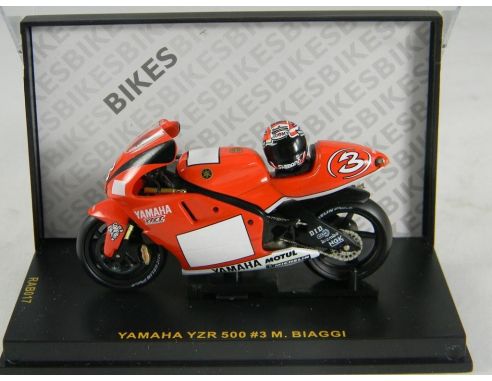 Ixo model RAB017 YAMAHA YZR500 MARLBORO 2001 1/24 Modellino