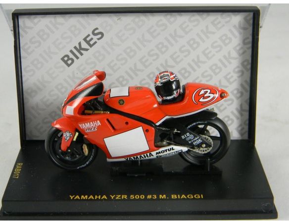 Ixo model RAB017 YAMAHA YZR500 MARLBORO 2001 1/24 Modellino