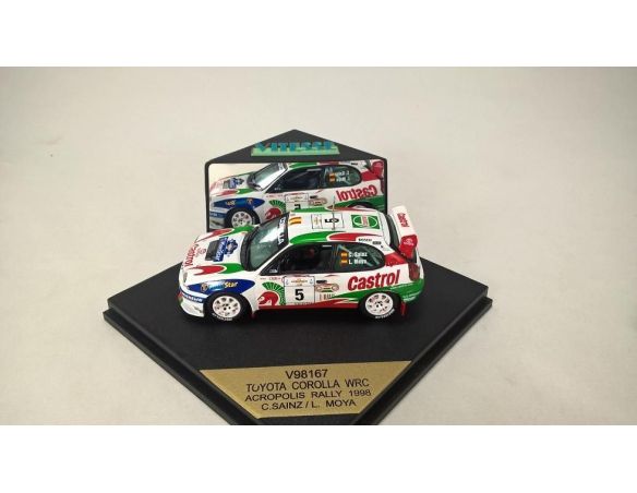 Vitesse V98167 TOYOTA COROLLA WRC C.SAINZ ACROPOLI Modellino