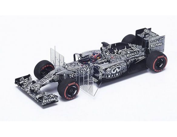 Spark Model S4621 RED BULL RB11 TEST CAR BAHRAIN 2015 D.KVYAT WITH SENSORS 1:43 Modellino