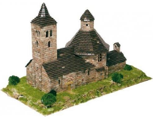Aedes Ars AS1103 Chiesa di Sant Feliu de Vilac PCS 3530 1:100 Kit Modellino
