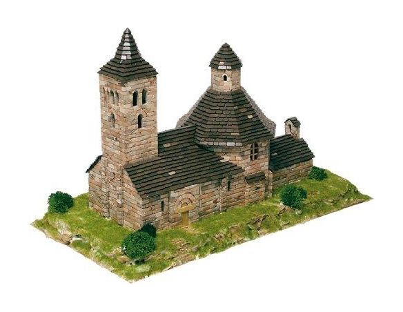 Aedes Ars AS1103 Chiesa di Sant Feliu de Vilac PCS 3530 1:100 Kit Modellino