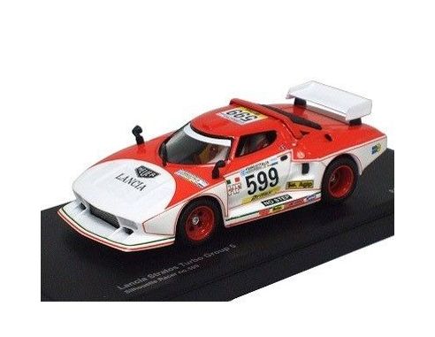 Kyosho KY3141F LANCIA STRATOS N.599 ACCIDENT G.D'ITALIA 1976 PINTO-BERNACCHINI 1:43 Modellino