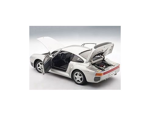 Auto Art / Gateway AA78081 PORSCHE 959 1986 SILVER 1:18 Modellino
