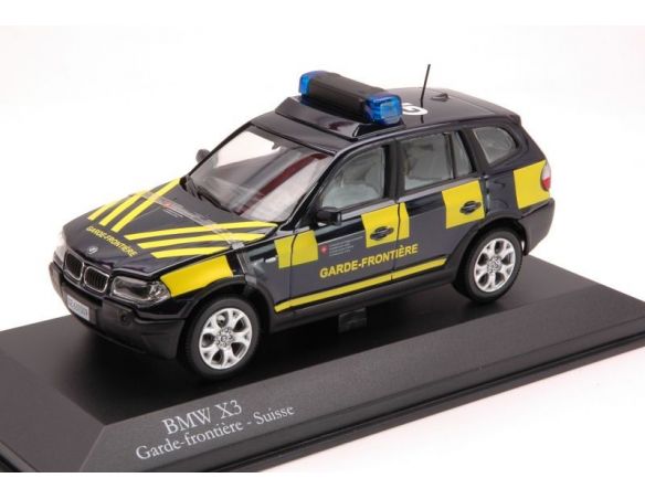 Kyosho KY3522FR BMW X 3 FRONTIERA SVIZZERA/FR.1:43 Modellino