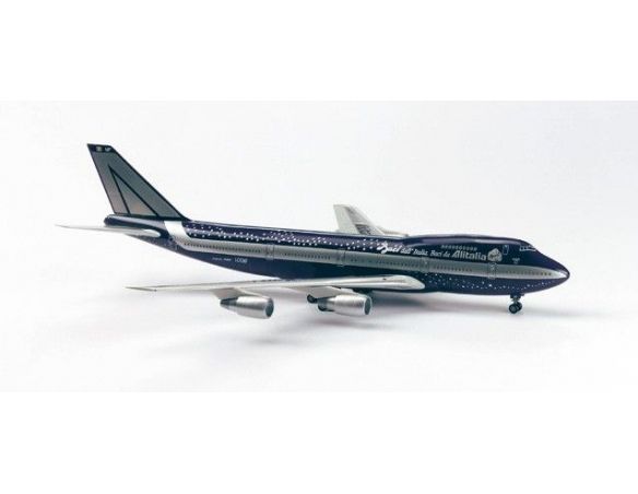 HERPA AEREO ALITALIA BACI PERUGINA 550475 BOEING 747-200 Modellino