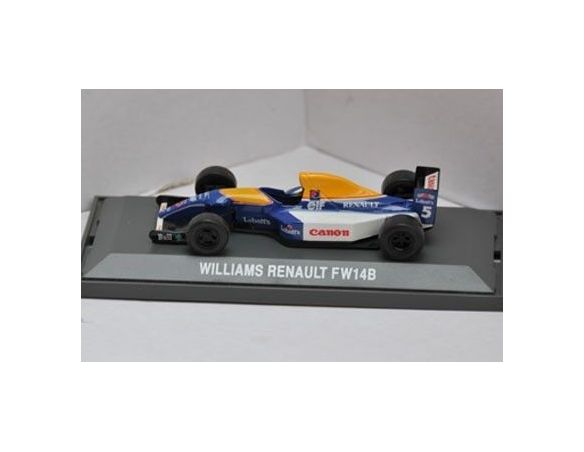 Kyosho 7082-1 WILLIAMS RENAULT FW14B MANSELL n.5 Modellino