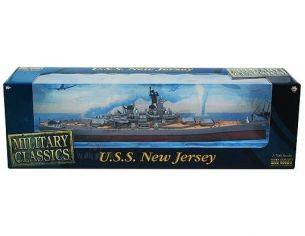 Gearbox Battleship 09002 U.s.s. New Jersey New Bb-62 1:700 Modellino