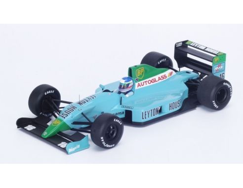Spark Model S18112 LEYTON HOUSE IVAN CAPELLI 1990 N.16 2nd FRENCH GP 1:18 Modellino