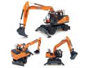 Universal Hobbies UH8108 ESCAVATORE DOOSAN DX140W 1:50 Modellino