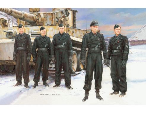 Dragon D6831 WITTMANN'S ACE TIGER CREW KIT 1:35 Modellino