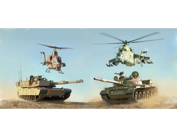Italeri IT6117 GULF WAR COMBO BOX KIT 1:72 Modellino