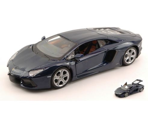 Maisto MI31210BL LAMBORGHINI AVENTADOR LP700-4 2011 BLUE 1:24 Modellino