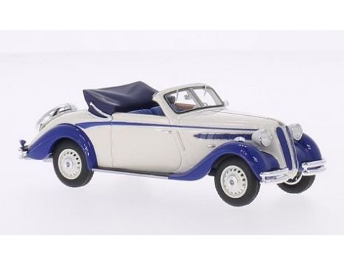 Neo Scale Models NEO46285 BMW 326 DRAUZ ROADSTER 1937 BLUE/WHITE 1:43 Modellino