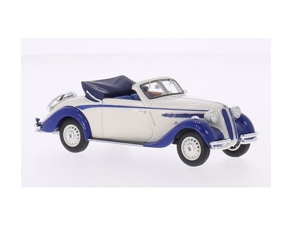 Neo Scale Models NEO46285 BMW 326 DRAUZ ROADSTER 1937 BLUE/WHITE 1:43 Modellino