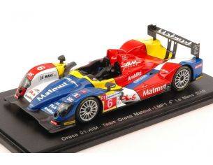 Spark Model S4552 ORECA 01-AIM N.6 4th LM 2010 S.AYARI-D.ANDRE'-A.MEYRICK 1:43 Modellino