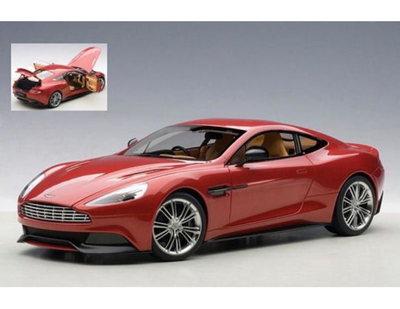 Auto Art / Gateway AA70249 ASTON MARTIN VANQUISH ROSSO 1:18 Modellino