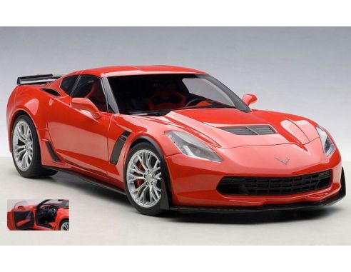 Auto Art / Gateway AA71262 CHEVROLET CORVETTE C7 Z06 ROSSO 1:18 Modellino