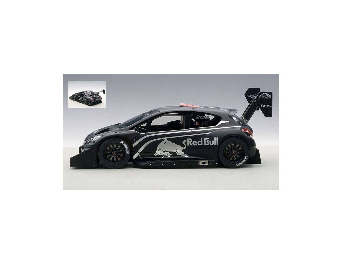 Voiture Miniature de Collection - AUTOart 1/18 - PEUGEOT 208 T16 Pikes