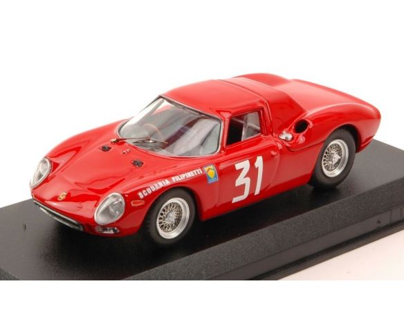 Best Model BT9622 FERRARI 250 LM N.31 WINNER MONZA 1964 N.VACCARELLA 1:43 Modellino