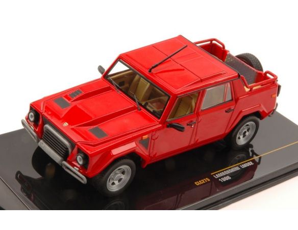 Ixo model CLC275 LAMBORGHINI LM002 1986 RED 1:43 Modellino