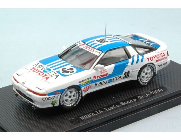Ebbro EB43822 TOYOTA SUPRA N.36 GR.A 1990 M.SEKIYA-H.OGAWA 1:43 Modellino