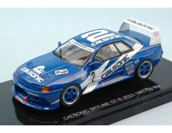 Ebbro EB44503 CALSONIC SKYLINE GT-R (R32) N.2 WINNER FUJI 1993 M.KAGEYAMA 1:43 Modellino