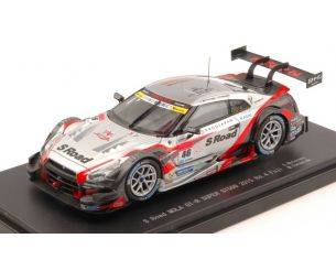Ebbro EB45279 NISSAN GT-R N.46 14th FUJI GT500 2015 MOTOYAMA-YANAGIDA 1:43 Modellino