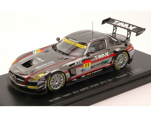 Ebbro EB45285 MERCEDES SLS N.11 SGT300 OKAYAMA 2015 K.HIRANAKA-B.WIRDHEIM 1:43 Modellino