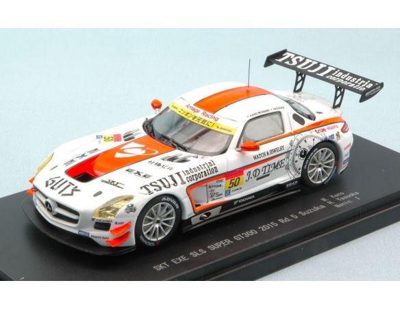 Ebbro EB45287 MERCEDES SLS N.50 ACCIDENT 1000 KM SUZUKA 2015 KANO-NANIN-YASUOKA 1:43 Modellino