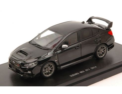 Ebbro EB45312 SUBARU WRX STI 2014 BLACK 1:43 Modellino