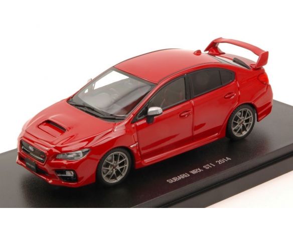Ebbro EB45313 SUBARU WRX STI 2014 RED 1:43 Modellino