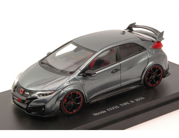 Ebbro EB45356 HONDA CIVIC TYPE R 2015 POLISHED METAL METALLIC 1:43 Modellino