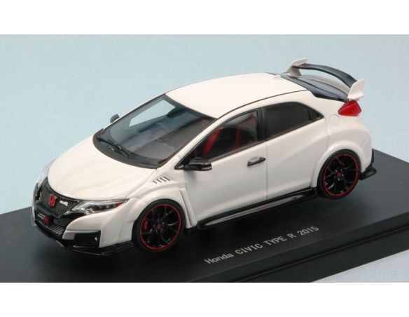 Ebbro EB45366 HONDA CIVIC TYPE R 2015 WHITE 1:43 Modellino