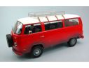 Greenlight GREEN19010 VW BUS T2B 1973 FIELD OF DREAMS (1989) RED/WHITE 1:18 Modellino