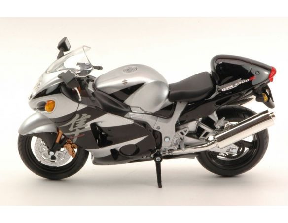 Joy City JOY600203 MOTO SUZUKI GSX 1300R BLACK/SILVER 1:12 Modellino
