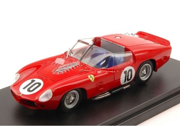 Looksmart LSLM022 FERRARI TR61 N.10 WINNER LM 1961 O.GENDEBIEN-P.HILL 1:43 Modellino
