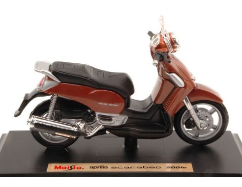 Maisto MI07166 SCARABEO 500 APRILIA 2011 1:18 Modellino