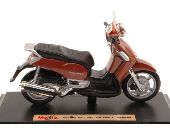 Maisto MI07166 SCARABEO 500 APRILIA 2011 1:18 Modellino