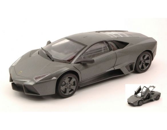 Motormax MTM73364GY LAMBORGHINI REVENTON 2008 GREY MATT 1:24 Modellino