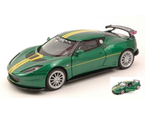 Motormax MTM73771GN LOTUS EVORA GT4 2012 GREEN 1:24 Modellino