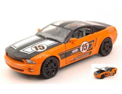 Motormax MTM73777 FORD GT CONCEPT RACING N.15 2005 YELLOW/BLACK 1:24 Modellino