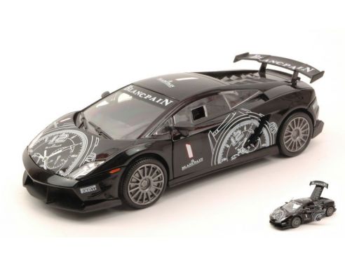 Motormax MTM73782 LAMBORGHINI GALLARDO LP560-4 SUPER TROFEO 2009 BLACK 1:24 Modellino