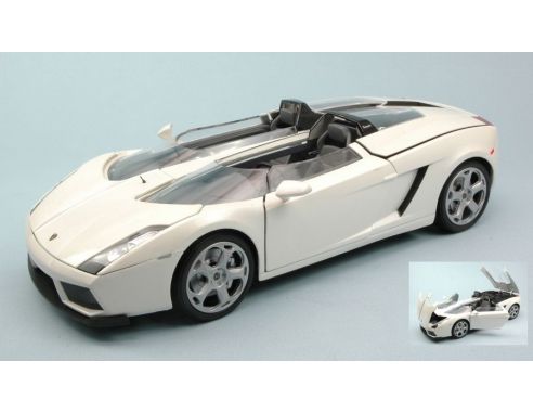 Motormax MTM79156W LAMBORGHINI CONCEPT S 2008 PEARL WHITE 1:18 Modellino